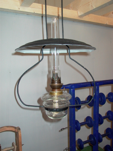 oil lamp, 19th/20th century, Sweden - #10204
