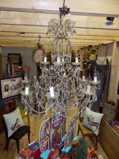 marvelous chandelier, 19th/20th century - #20256
