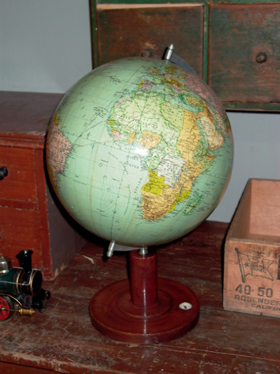 great globe, provided with compass, Sweden, 20th century - #10172