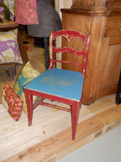 fantastic colored chair, Sweden, 19th/20th century - #10210_a
